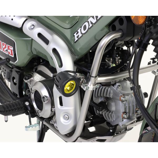 【在庫有り即納】キタコ(KITACO)　LEDシャトルビームキット2灯　イエロー　アンダーパイプ用　...