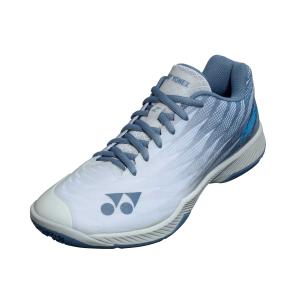 YONEX バドミントンシューズ ホワイト/ブルー YONEX - YONEX バドミントンシューズ ホワイト/ブルーの通販 by