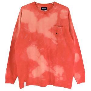 DESCENDANT ディセンダント 18A/W SMOKE BLEACH LS スモーク ブリーチ クルーネック ロンT｜nanainternational