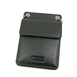 SUPREME シュプリーム 18A/W LEATHER ID HOLDER+WALLET レザー IDホルダー ウォレット｜nanainternational