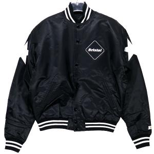 NEIGHBORHOOD PUBLIC ENEMYジャケット XL 新品 Neighborhood Men's x Public Enemy Varsity Jacket in Black