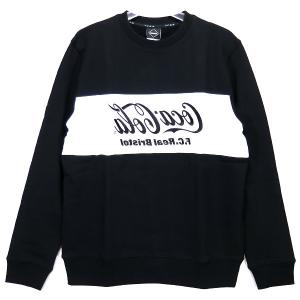 F.C.R.B. エフシーアールビー × COCA-COLA コカコーラ 20SS COLOR BLOCK CREWNECK SWEAT FCRB-200018 カラーブロッククルーネックスウェット｜nanainternational