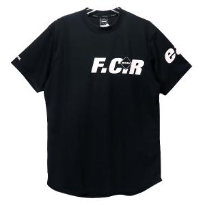 エフシーレアルブリストル F.C.Real Bristol 19AW STRADDLE LOGO S/S TOUR TEE FCRB-192036 ストラドル ロゴ ツアー Tシャツ ブラック F.C.R.B.｜nanainternational