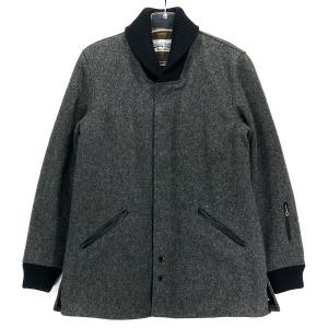 WACKO MARIA x WOLF'S HEAD 15AW CAR CLUB JACKET ワコマリア x ウルフズ ヘッド カー クラブ ジャケット グレー ブルー アウター｜nanainternational