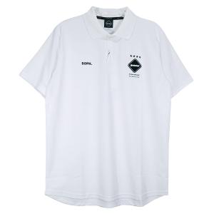 F.C.Real Bristol エフシーレアルブリストル 22SS S/S TEAM POLO FCRB-220024 チーム ポロシャツ ホワイト ショートスリーブ F.C.R.B.｜nanainternational