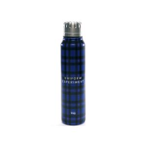 uniform experiment ユニフォームエクスペリメント 22AW HURLEY THERMO MUG PLAID UMBRELLA BOTTLE ハーレー サーモマグ プレイド アンブレラボトル｜nanainternational