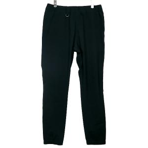 uniform experiment ユニフォーム エクスペリメント 19SS SLIM FIT JOGGER PANTS UE-190063 スリム フィット ジョガー パンツ ブラック ボトムス｜nanainternational