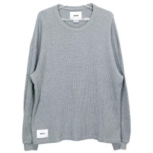 WTAPS ダブルタップス 22SS WAFFLE/LS/COTTON 221ATDT-CSM23 ワッフル