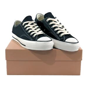 CONVERSE addict コンバース アディクト CHUCK TAYLOR LEATHER OX 1SD397 チャックテイラー レザー ローカット ブラック スニーカー シューズ｜nanainternational