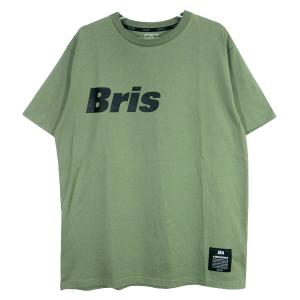 F.C.Real Bristol エフシーレアルブリストル  x WIND AND SEA ウィンダンシー BRISTOL SEA BIG LOGO TEE FCRB-220155 ビッグ ロゴ  Tシャツ F.C.R.B. カーキ｜nanainternational