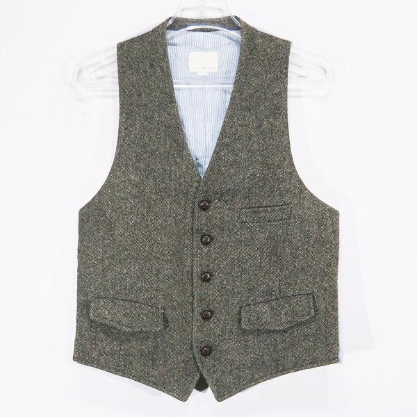 BAND OF OUTSIDERS バンド オブ アウトサイダーズ WOOL TWEED VEST ...