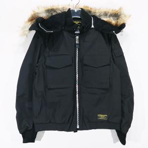 NEIGHBORHOOD ネイバーフッド x BURTON バートン 17AW NB.WEP/E-JKT 172TSBNN-JKM01S フライト ジャケット ブラック アウター｜nanainternational