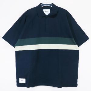 新品 値下げ 定価以下 ワコマリア 24SS ポロシャツ L ネイビー 新品 値下げ 定価以下 ワコマリア 24SS ポロシャツ L ネイビー