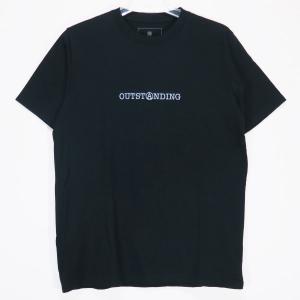 uniform experiment ユニフォームエクスペリメント OUTSTANDING TEE UE-112133 アウトスタンディング Tシャツ ブラック ショートスリーブ カットソー 半袖｜nanainternational