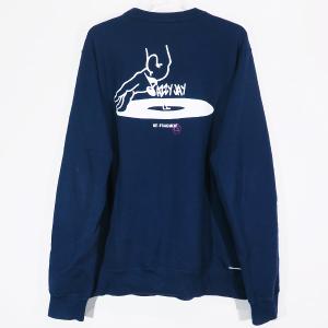 uniform experiment ユニフォームエクスペリメント 23SS FRAGMENT:JAZZY JAY/J AZZY 5 CREWNECK SWEAT フラグメント ジャジー・ジェイ クルーネック スウェット｜nanainternational