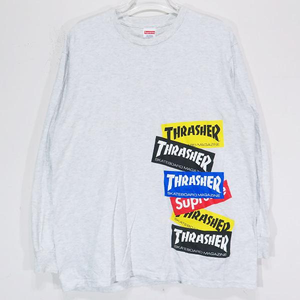 SUPREME シュプリーム x THRASHER スラッシャー 21AW MULTI LOGO L...