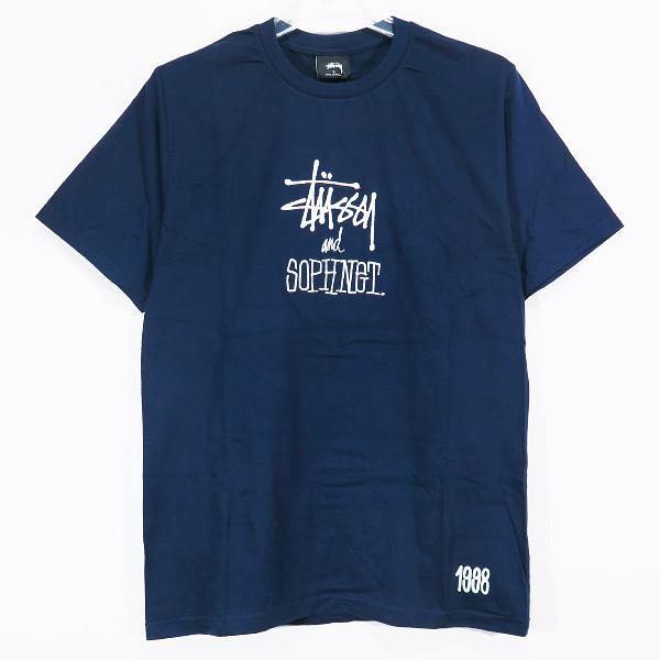 STUSSY ステューシー x SOPHNET. ソフネット TEE コラボレーション Tシャツ ネ...