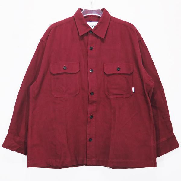 WTAPS ダブルタップス 23AW DECK 02/LS/COTTON.TWILL 232TQDT...