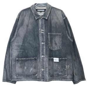 NEIGHBORHOOD ネイバーフッド 24SS DENIM NO COLLAR JACKET