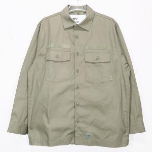 WTAPS ダブルタップス 23AW CBW/LS/COTTON.TWILL 232BRDT-SHM01