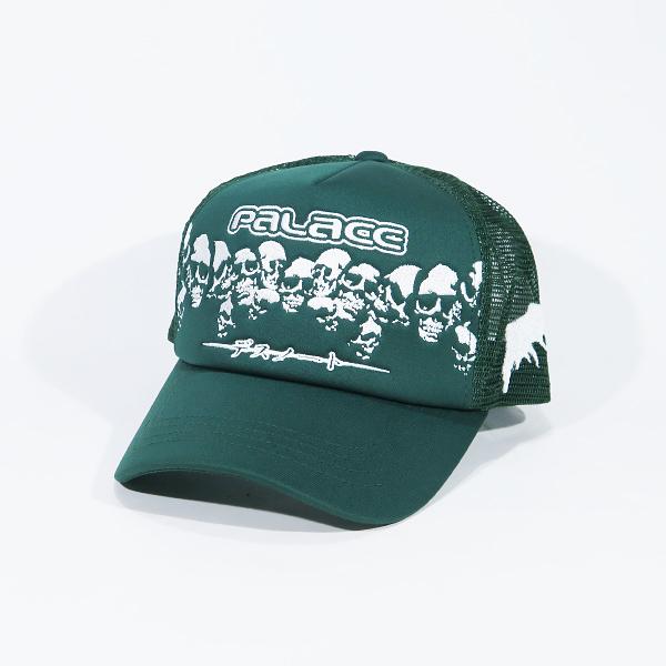 PALACE パレス DEATH NOTE TURCKER デスノート トラッカー キャップ グリー...
