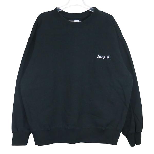 SEQUEL シークエル CREW NECK SWEAT SHIRT クルーネック スウェットシャツ...