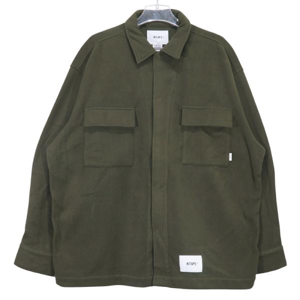 WTAPS ダブルタップス OBJ/LS/POLY.FLEECE 242TQDT-SHM05 ロング...