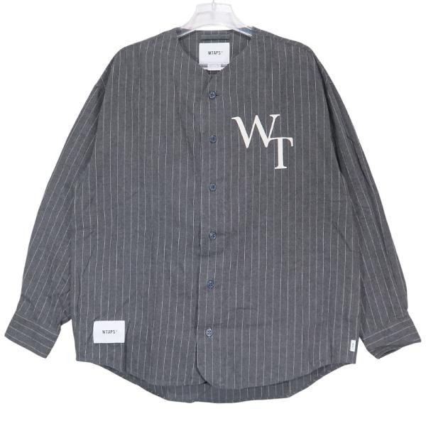 WTAPS ダブルタップス 22SS LEAGUE/LS/COTTON.FLANNEL.STRIPE...
