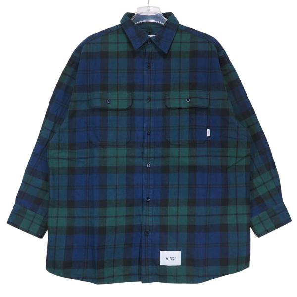 WTAPS ダブルタップス 22AW DECK/LS/COTTON.FLANNEL.TEXTILE....