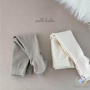ベビー タイツ Milk Balm ボンボン 韓国子供服 正規輸入品｜nanairo-garden