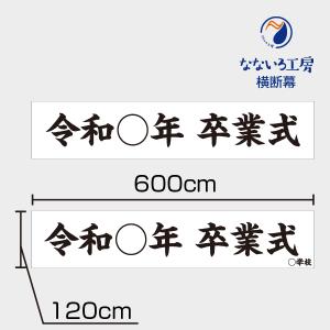 令和〇年 入学式 横断幕 祝 幕 垂れ幕 ターポリン幕 6000×1200