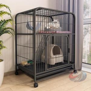 折りたたみ式 2023新品 猫用ケージ 大型 多頭飼い 組立簡単 掃除しやすいネコ用ゲージ 晟恒中馳 コンパクト 高さ 錆びない キャットハウス ペット用品