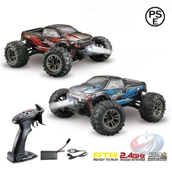 車おもちゃ アウトドア RCカー 電動 4WD オフロード 2.4GHz ラジコンカー 高速50km...