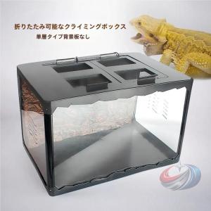 ボックス ケーストカゲ 室内換気性良好爬虫類蛇 爬虫類 ケージ 爬虫類飼育 飼育 セット 晟恒中馳 ケージアカハライモリ 飼育や輸送 省スペース 整理整頓