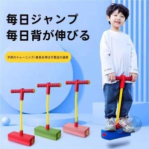 子供用こども楽しくて安全 ホッピングジャンパー なフォームポゴスティック ホッピングバランスバンジ 晟恒中馳 外遊びおもちゃ光と音付き男の子と女