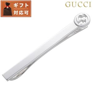 グッチ GUCCI 499061-J8400-8106 インターロッキングG テクスチャード エッジ ネクタイピン タイバー タイクリップ シルバー メンズ ユニセックス｜nanaple-ya