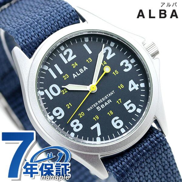 5/12はさらに+21倍 セイコー アルバ クオーツ メンズ 腕時計 ブランド AQPK402 SE...
