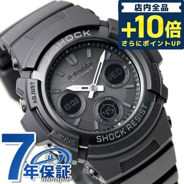 5/25はさらに+20倍 gショック ジーショック G-SHOCK ブラック 電波 ソーラー AWG...