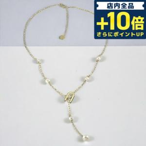 フルラ ネックレス レディース ブランド ARCH PEARL NECKLACE ステンレススチール 人工パール FJ0522NTU ゴールド｜nanaple-ya