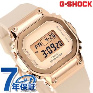 5/25はさらに+20倍 gショック ジーショック G-SHOCK GM-S5600UPG-4 デジタル レディース 腕時計 ブランド カシオ casio デジタル ピンクベージュ