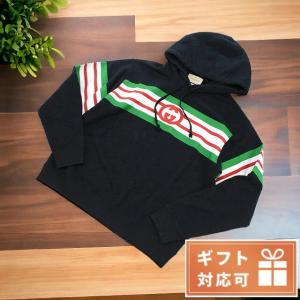 当店ならさらに+10倍 グッチ ブランド パーカー メンズ GUCCI コットン100% イタリア 646953 ブラック ファッション 選べるモデル おしゃれ プレゼント ギフト｜nanaple-ya