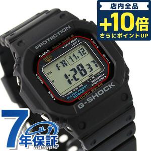 6/5はさらに+29倍 gショック ジーショック G-SHOCK 5600 電波ソーラー メンズ 腕時計 ブランド GW-M5610U-1ER ブラック カシオ