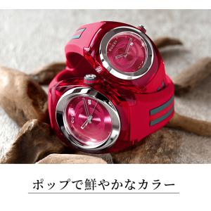 グッチ シンク クオーツ 腕時計 ブランド メ...の詳細画像2