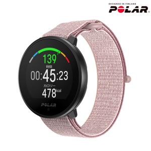 ポラール Unite フック＆ループ ローズS-M スマートウォッチ メンズ レディース フィットネスウォッチ Bluetooth POLAR 900106603