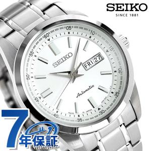 当店ならさらに+10倍 セイコー メカニカル メンズ 腕時計 ブランド SEIKO 自動巻き 機械式 SARV001 シルバー 時計｜nanaple-ya