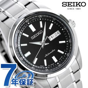 5/26はさらに+21倍 セイコー メカニカル メンズ 腕時計 ブランド SEIKO 自動巻き 機械式 SARV003 ブラック 時計