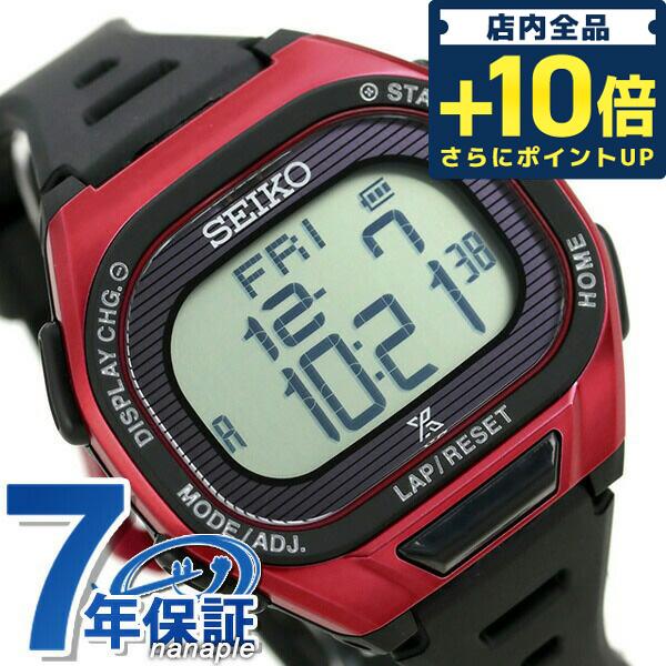 セイコー ランニングウォッチ メンズ 腕時計 ブランド ソーラー デジタル SBEF047 SEIK...