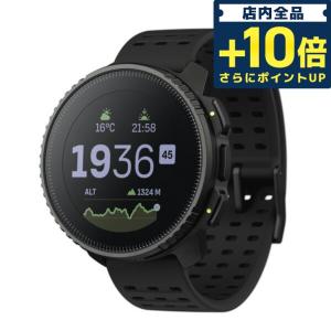 スント バーティカル オールブラック 充電式クオーツ スマートウォッチ メンズ レディース SUUNTO SS050862000 ブラック 黒 記念品 プレゼント ギフト｜nanaple-ya