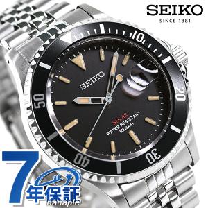 セイコー 限定モデル 日本製 ソーラー メンズ 腕時計 ブランド SZEV012 SEIKO ブラック