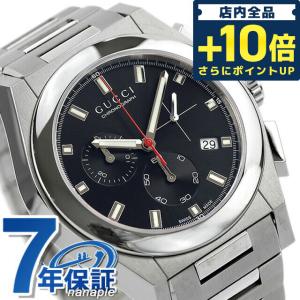 6/2はさらに+21倍 グッチ 時計 パンテオン クロノグラフ クオーツ YA115235 メンズ 腕 腕時計 ブランド
